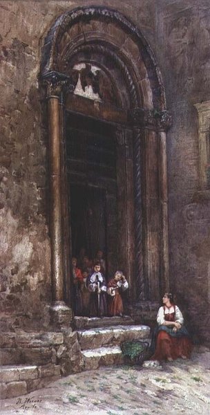 La porte latérale de l